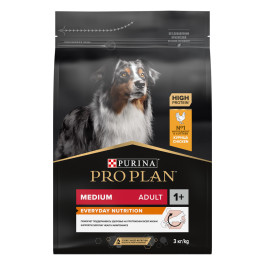 Pro Plan Medium Adult корм для собак средних пород, курица/рис