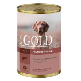 NERO GOLD Консервы для собак "Печень по-домашнему" 415г