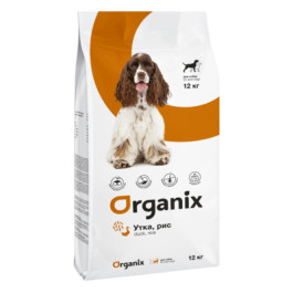 Organix Корм для собак Контроль веса, с уткой и рисом
