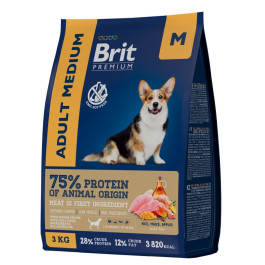 Brit Premium Medium Adult Корм для собак средних пород