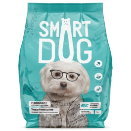 Smart Dog корм для  взрослых собак с ягнёнком, лососем, индейкой