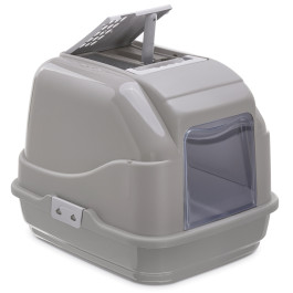 IMAC био-туалет для кошек EASY CAT, серо-бежевый 50х40х40h см