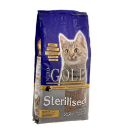 NERO GOLD Sterilized Корм для стерилизованных кошек Профилактика мочекаменной болезни 2,5кг