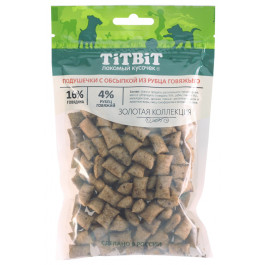 TiTBiT Подушечки с обсыпкой из рубца говяжьего для собак Золотая коллекция 80 г
