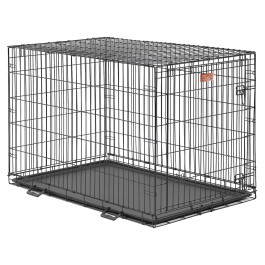 MidWest Клетка для собак iCrate 1 дверь, черная 122х76х84h см