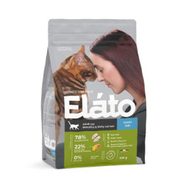 Elato Holistic Беззерновой корм для кошек для красивой и блестящей шерсти Рыба