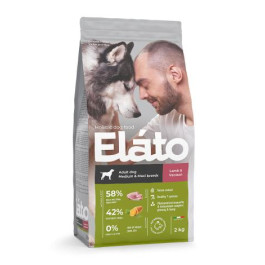 Elato Holistic Беззерновой корм для собак средних и крупных пород Ягненок и Оленина