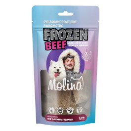 Molina Сублимированное лакомство для собак всех пород и щенков Печень говяжья 55г