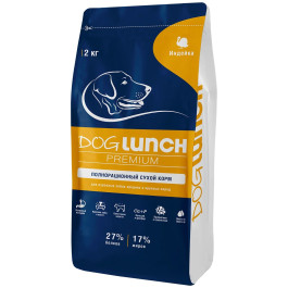 Dog Lunch Premium Корм для собак средних и крупных пород с Индейкой