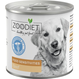 ZOODIET Food Sensitivities консервы для собак с чувствительным пищеварением Говядина 240г