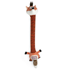 GiGwi Игрушка для собак Лиса с хрустящей шеей и пищалкой 50см