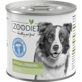 ZOODIET Hypoallergenic консервы для собак склонных к аллергии Ягненок 240г
