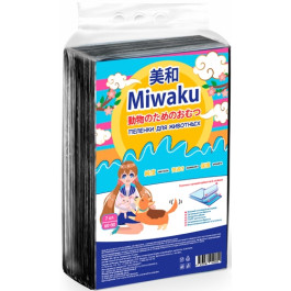 Miwaku Пеленка гигиеническая целлюлозная с суперабсорбентом 60*90см 7шт