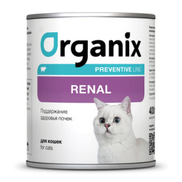 Organix Renal Консервы кошек Поддержание здоровья почек