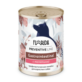 FLORIDA Gastrointestinal консервы для собак Здоровье пищеварительной системы, с телятиной