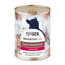 FLORIDA Gastrointestinal консервы для собак Здоровье пищеварительной системы, с кониной