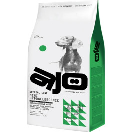 AJO Mini Hypoallergenic корм для собак миниатюрных и малых пород, склонных к аллергиям с гречкой