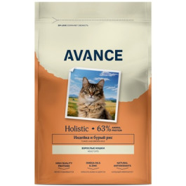 AVANCE Корм для кошек с индейкой и бурым рисом