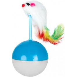 FANCY PETS Игрушка для кошек Мышка-неваляшка 12*5,5*5,5см