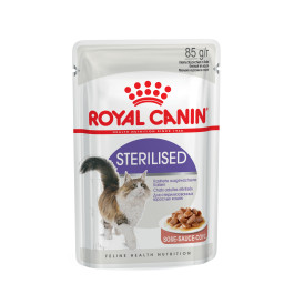 Royal Canin Sterilised консервы для стерилизованных кошек кусочки в соусе 85г