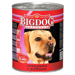 Зоогурман Big Dog консервы для собак 850г Говядина с рубцом