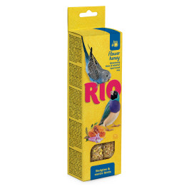 RIO Палочки для волнистых попугаев и экзотов с Медом 2шт*40г