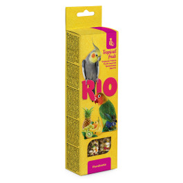 RIO Палочки для средних попугаев с Тропическими фруктами 2шт*75г