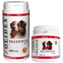 Polidex Multivitum plus Поливитаминно-минеральный комплекс для собак