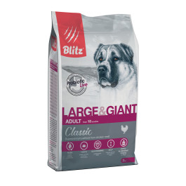 BLITZ Large & Giant Breeds Корм для собак крупных и гигантских пород