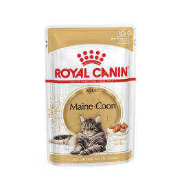 Royal Canin Maine Coon консервы для кошек породы Мейн-Кун кусочки в соусе 85г