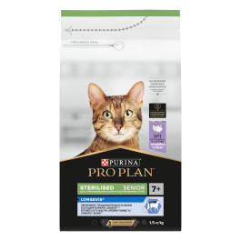 Pro Plan STERILISED 7+ корм для кастрированных кошек старше 7лет, индейка