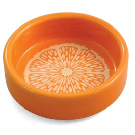 TRIOL Миска для грызунов керамическая Апельсин 100мл