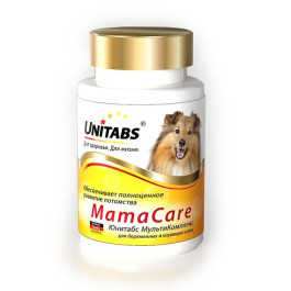Unitabs MamaCare Витамины для беременных и кормящих собак всех пород 100таб.