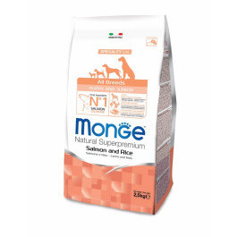 Monge Dog Speciality Puppy&Junior корм для щенков всех пород Лосось с рисом 12кг