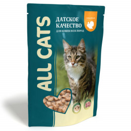 All Cats консервы для кошек с Индейкой в соусе 85г пауч