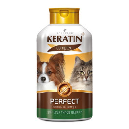 Rolf Club KERATIN+ Perfect Шампунь питательный для всех типов шерсти собак и кошек 400мл