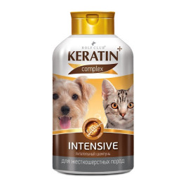 Rolf Club KERATIN+ Intensive Шампунь для жесткошерстных пород собак и кошек 400мл