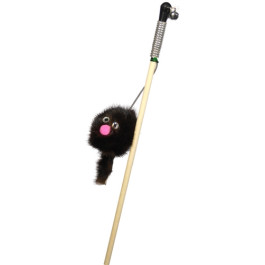 Gosi Игрушка для кошек Махалка Зверек из норки на веревке