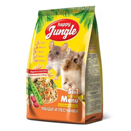 Happy Jungle Корм для мышей и песчанок 400г