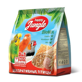 Happy Jungle Корм для декоративных птиц 350г