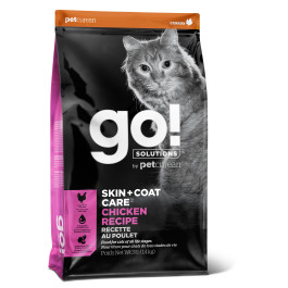 GO! SKIN + COAT Корм для котят и кошек с Цельной Курицей, фруктами и овощами