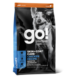 GO! SKIN + COAT Корм для собак всех возрастов с цельной Курицей, фруктами и овощами
