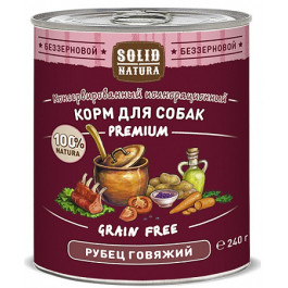 Solid Natura Premium консервы для собак Рубец говяжий 240г
