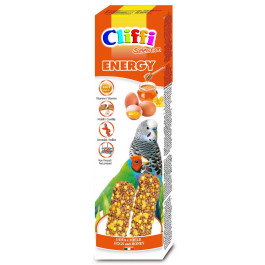 Cliffi Палочки с яйцами и медом для волнистых попугаев и экзотических птиц Sticks Energy 60г