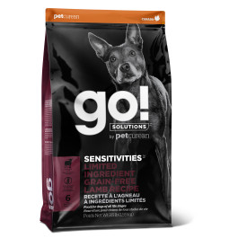 GO! SENSITIVITIES Корм беззерновой для щенков и собак с Ягненком для чувствит. пищеварения