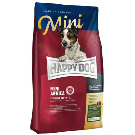 Happy Dog Sensible Mini Africa корм для собак мелких пород с мясом Страуса