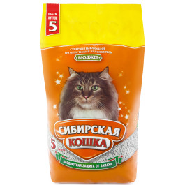 Сибирская кошка Впитывающий наполнитель Бюджет