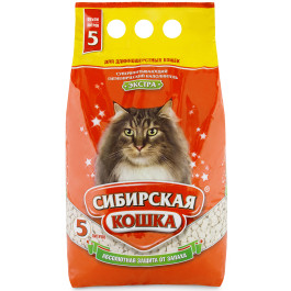 Сибирская кошка Впитывающий наполнитель для длинношерстных кошек Экстра