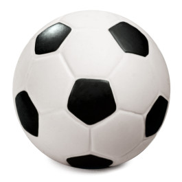 Triol Игрушка для собак Мяч футбольный 7,5см латекс