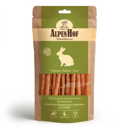 AlpenHof Лакомство для собак Колбаски баварские из кролика 50г
